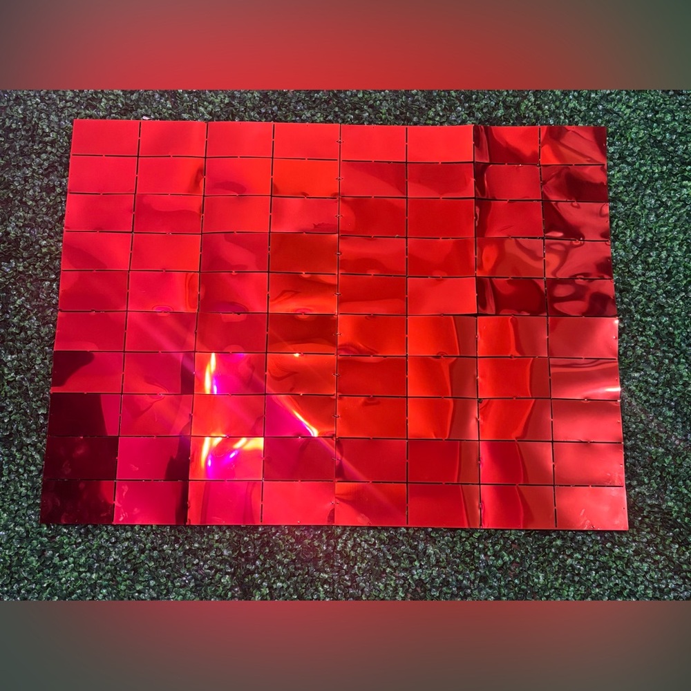 Metallic Red Backdrop